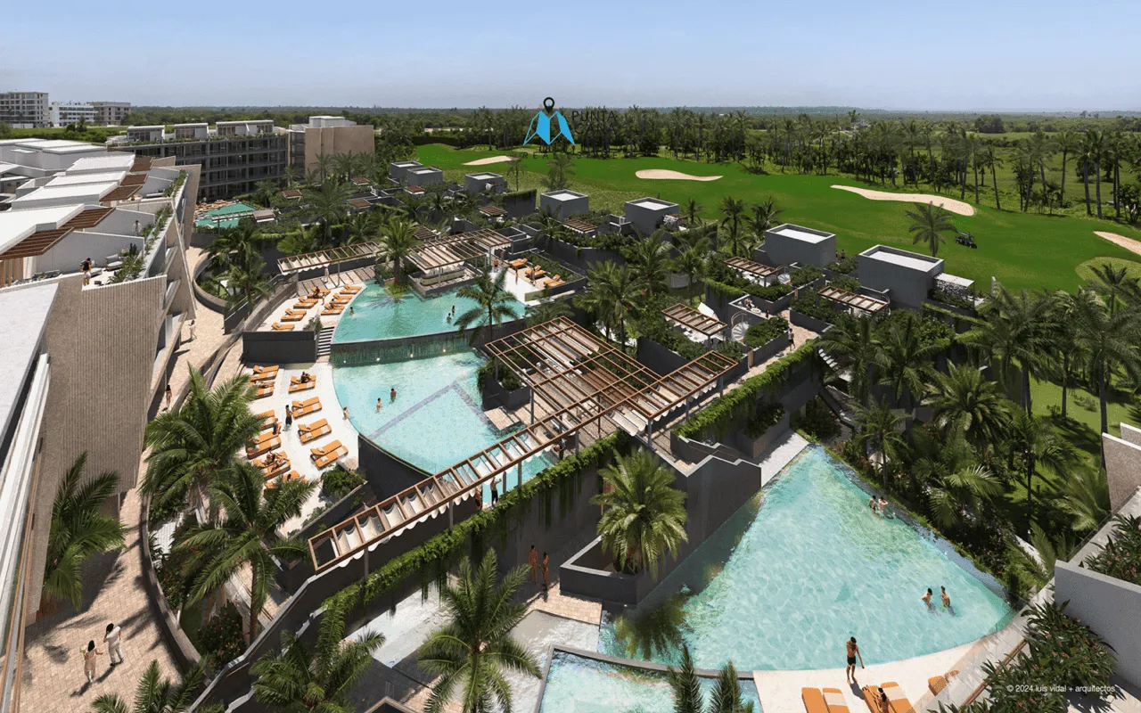 Andara: Apartamento de tres habitaciones en venta en Cap Cana