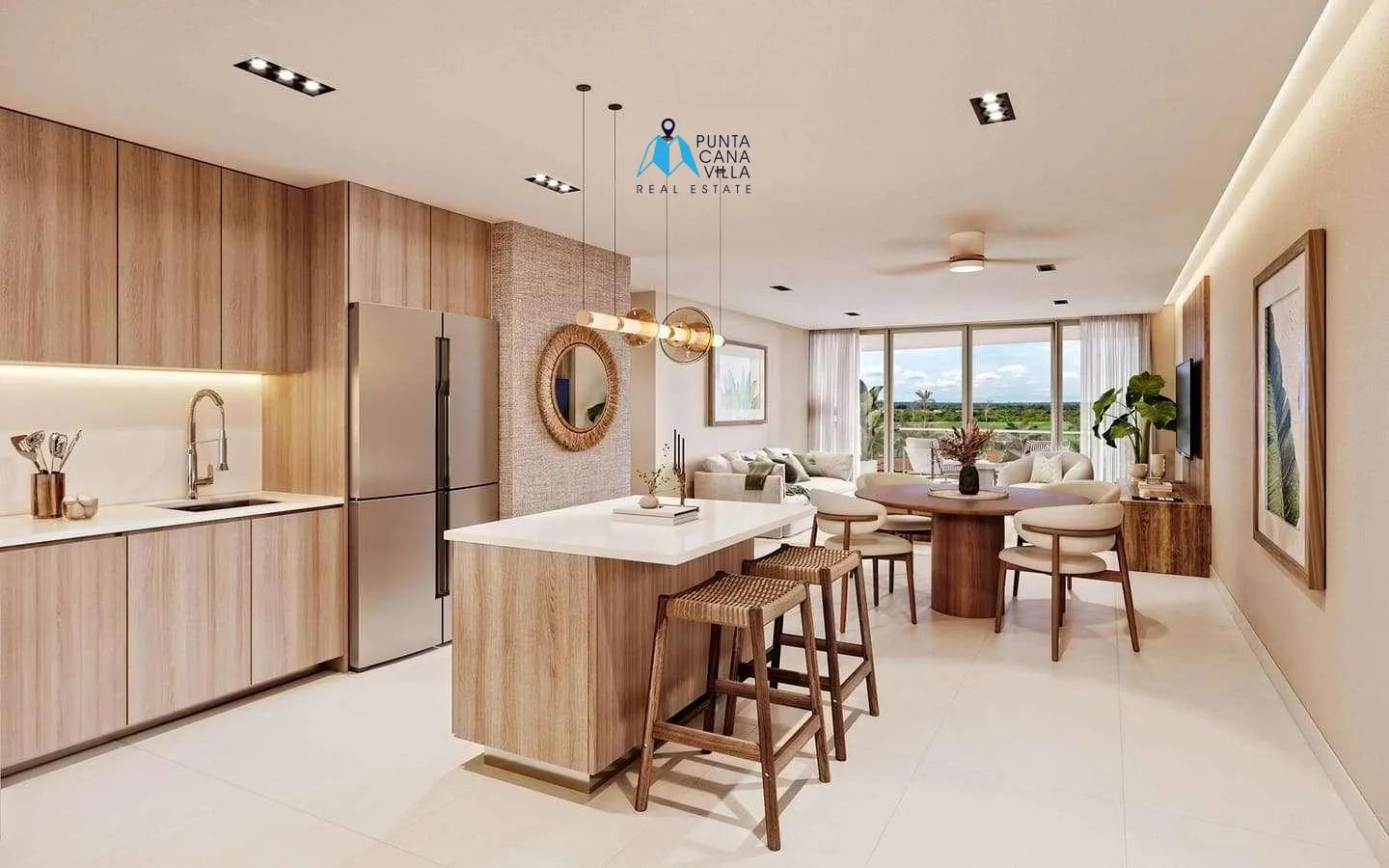 Andara: Casa duplex de tres dormitorios en venta en Cap Cana