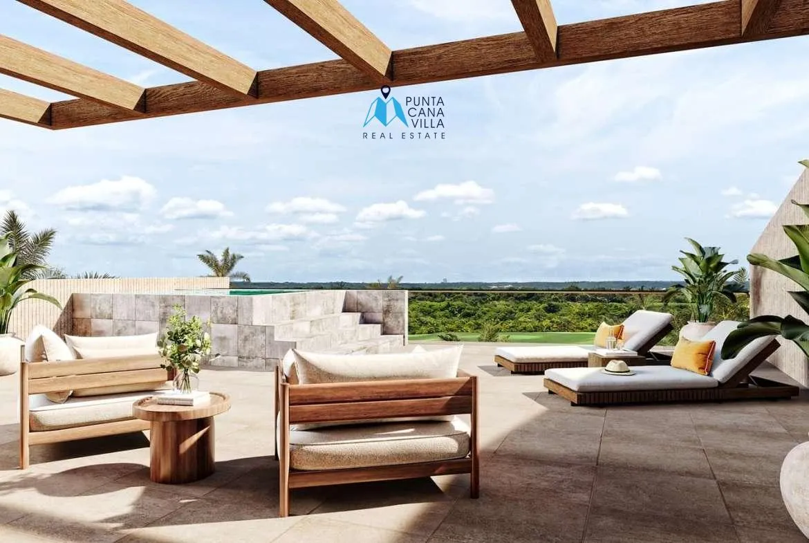 Andara at Cap Cana Three Bedroom Penthouse For Sale With Family Room ()