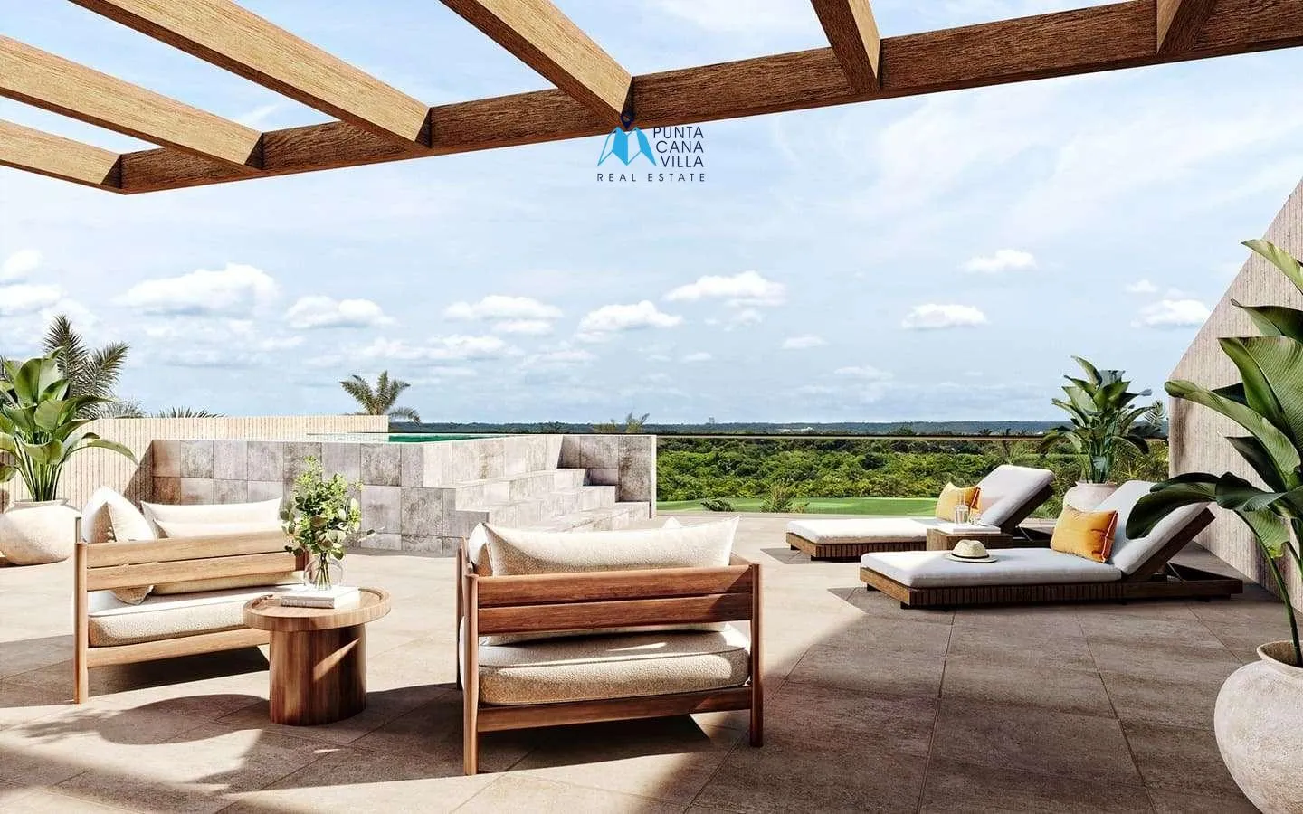 Andara en Cap Cana: Se vende Penthouse de tres habitaciones con habitación familiar