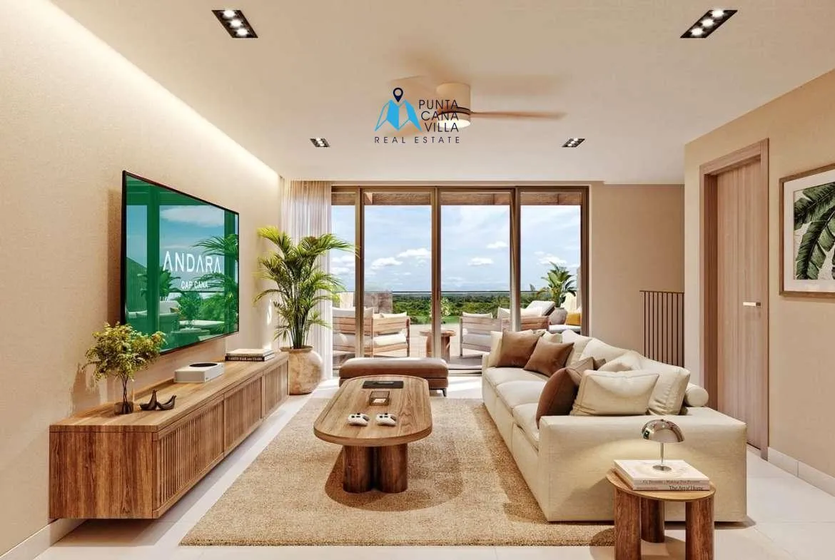 Andara at Cap Cana Two Bedroom Penthouse For Sale with Family Room ()