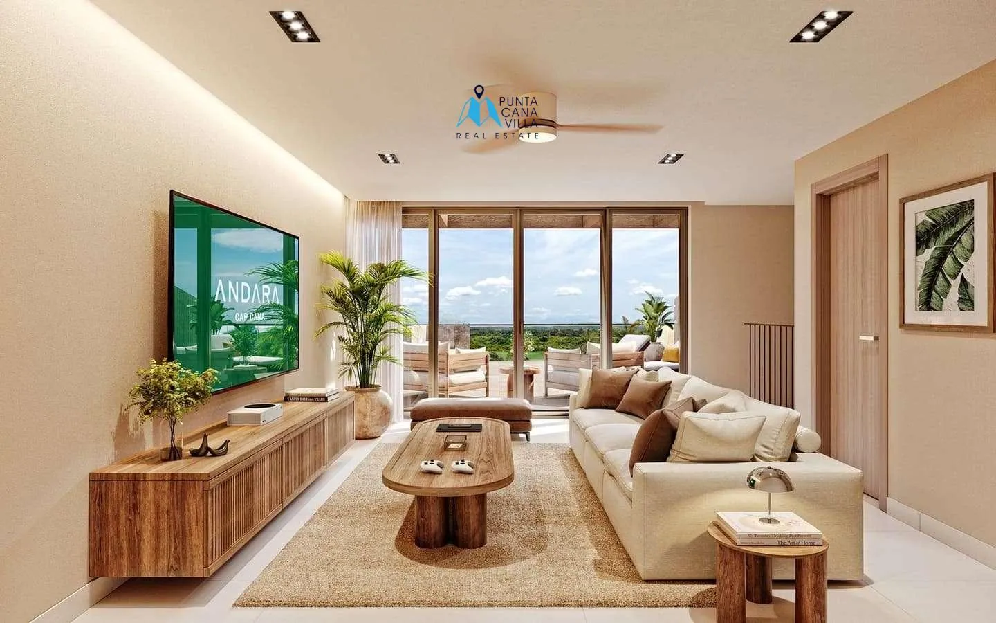 Andara en Cap Cana: Se Vende Penthouse De Dos Habitaciones Con Habitación Familiar