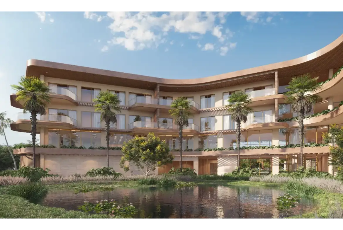 The One: Elegante Apartamento de Dos Dormitorios con Vestíbulo en Venta en Las Iguanas, Cap Cana