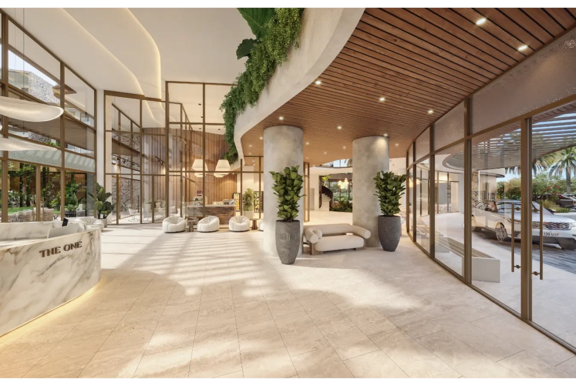 The One en Cap Cana: Apartamento de tres dormitorios en venta en Las Iguanas