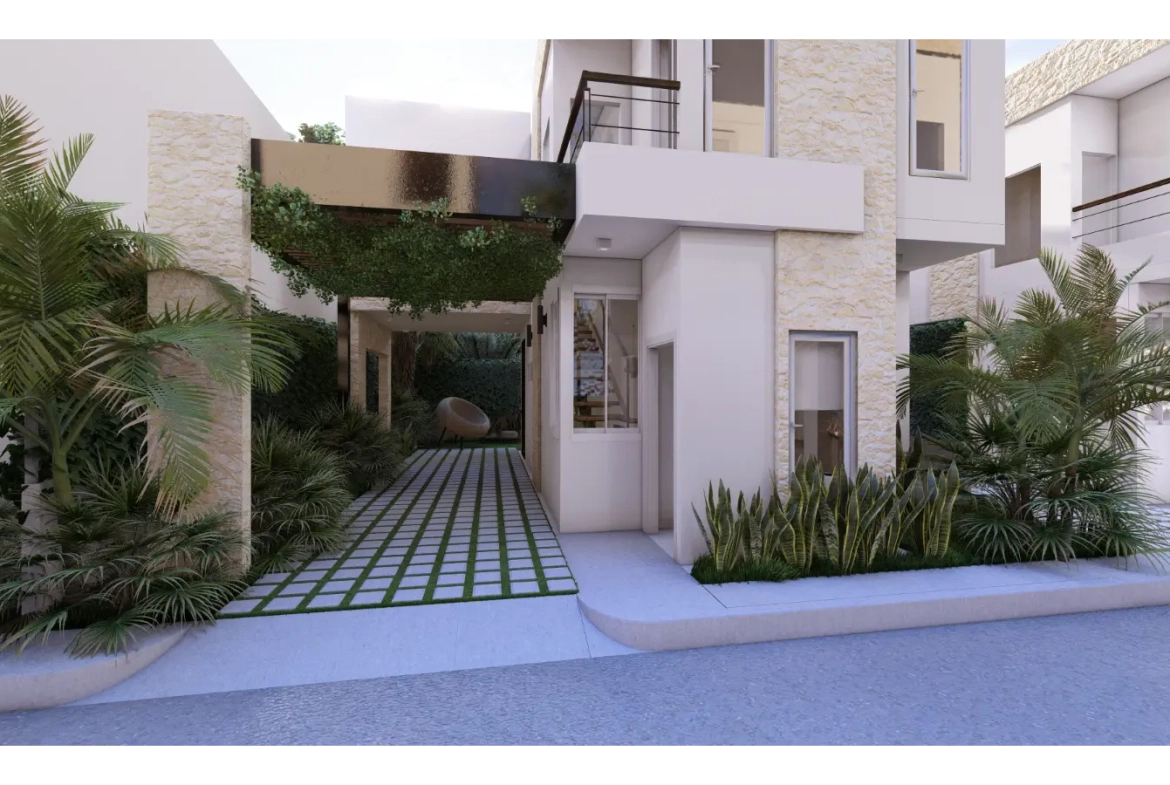 Golden Breeze: Elegante casa de tres habitaciones en venta en Punta Cana
