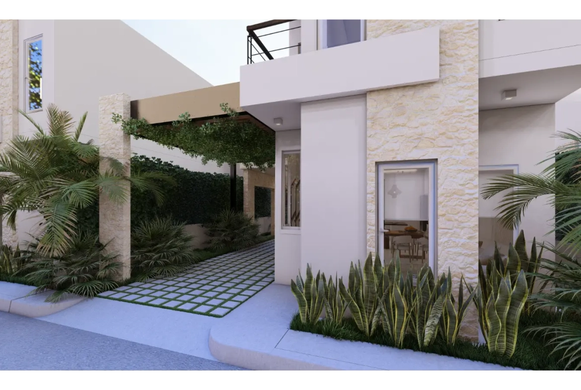 Golden Breeze: Elegante casa de tres habitaciones en venta en Punta Cana