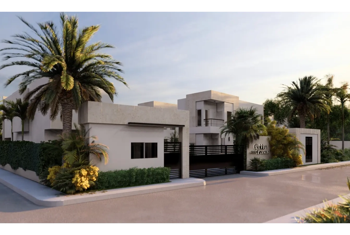 Golden Breeze: Elegante casa de tres habitaciones en venta en Punta Cana