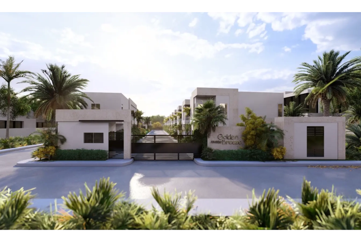 Golden Breeze: Elegante casa de tres habitaciones en venta en Punta Cana