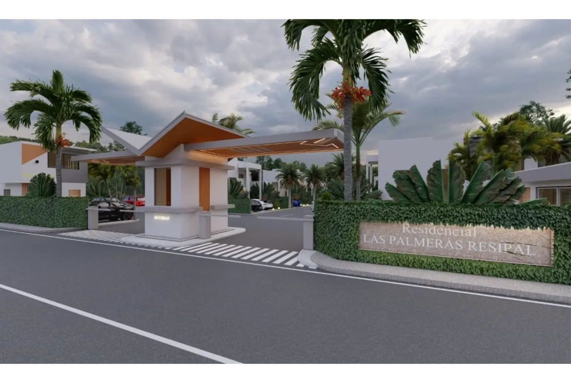 ID , Spacious Three Bedroom Villa for Sale at Las Palmeras Resipal, Bavaro, Punta Cana ()