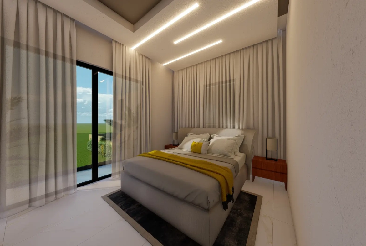 Charmante Maison de deux chambres à vendre à Las Palmeras Resipal II à Punta Cana, République dominicaine