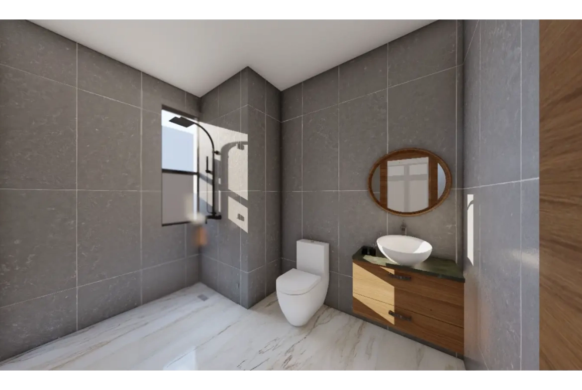 Elegante Casa de Tres Habitaciones en Venta en Las Palmeras Resipal II, Punta Cana, Republica Dominicana