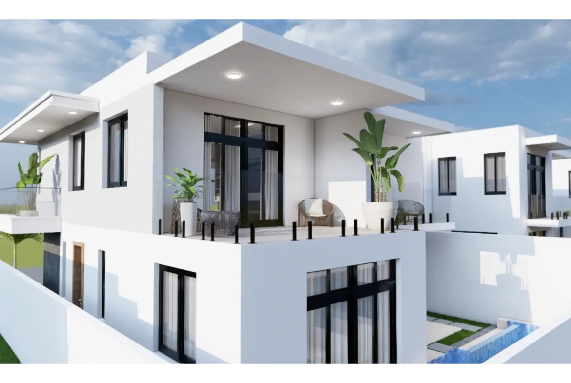 Elegante Casa de Tres Habitaciones en Venta en Las Palmeras Resipal II, Punta Cana, Republica Dominicana
