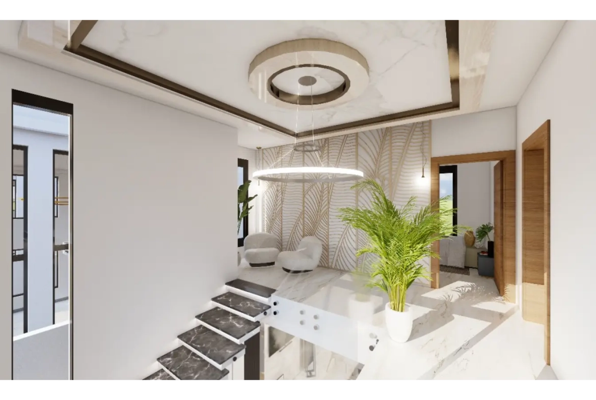 Elegante Casa de Tres Habitaciones en Venta en Las Palmeras Resipal II, Punta Cana, Republica Dominicana