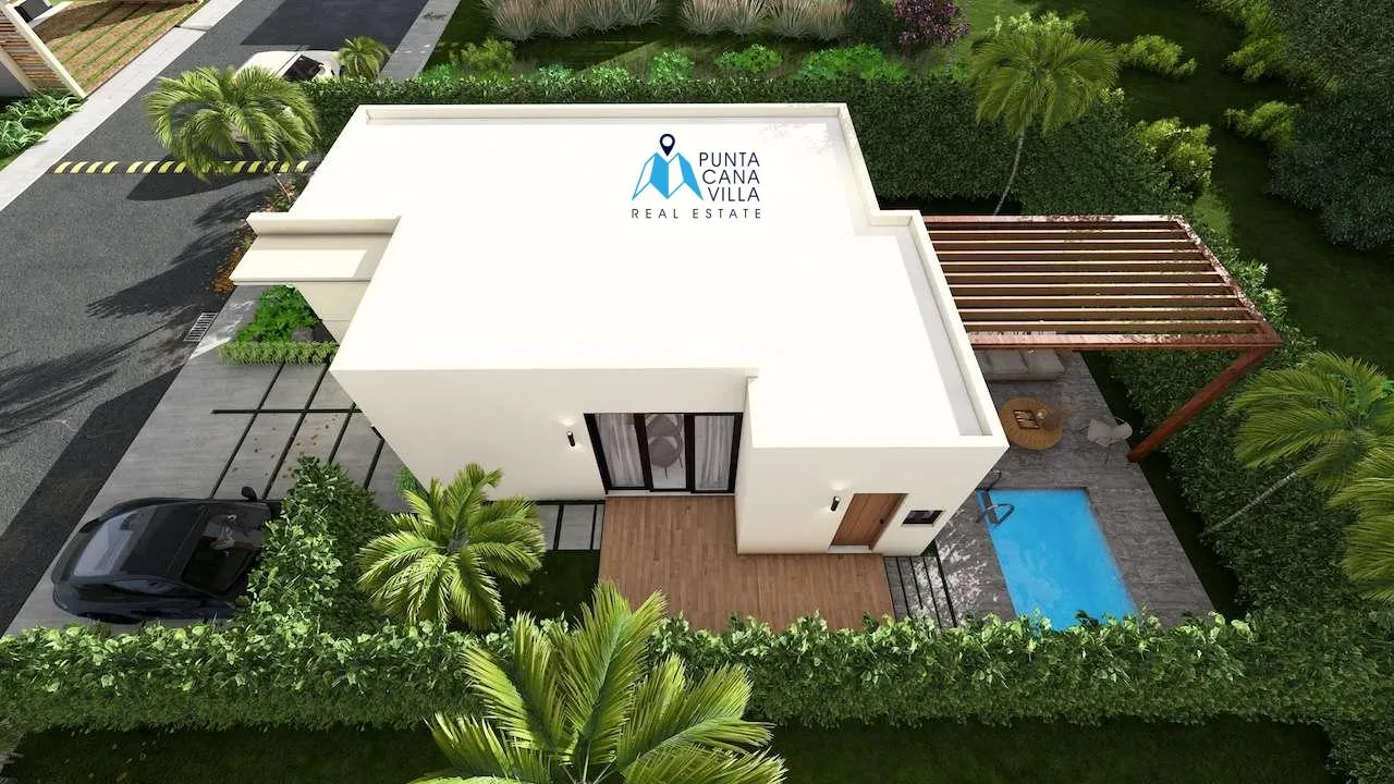 Maison Sole Mio : Maison abordable de 2 chambres à coucher à vendre à Macao Beach, Punta Cana
