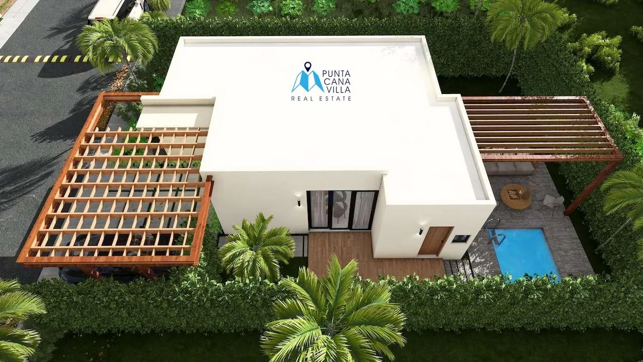 Maison Sole Mio : Maison abordable de 2 chambres à coucher à vendre à Macao Beach, Punta Cana