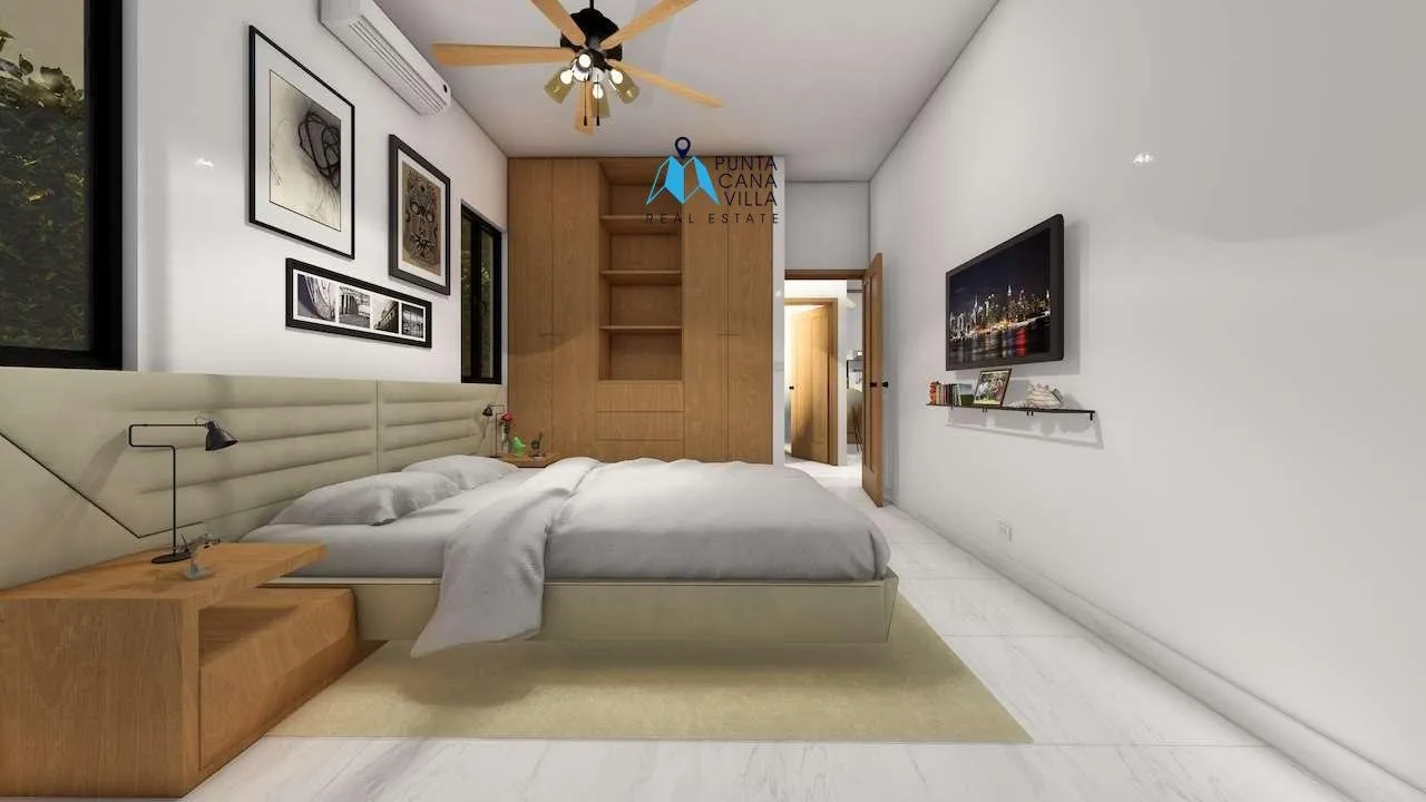 Maison Sole Mio : Maison abordable de 2 chambres à coucher à vendre à Macao Beach, Punta Cana