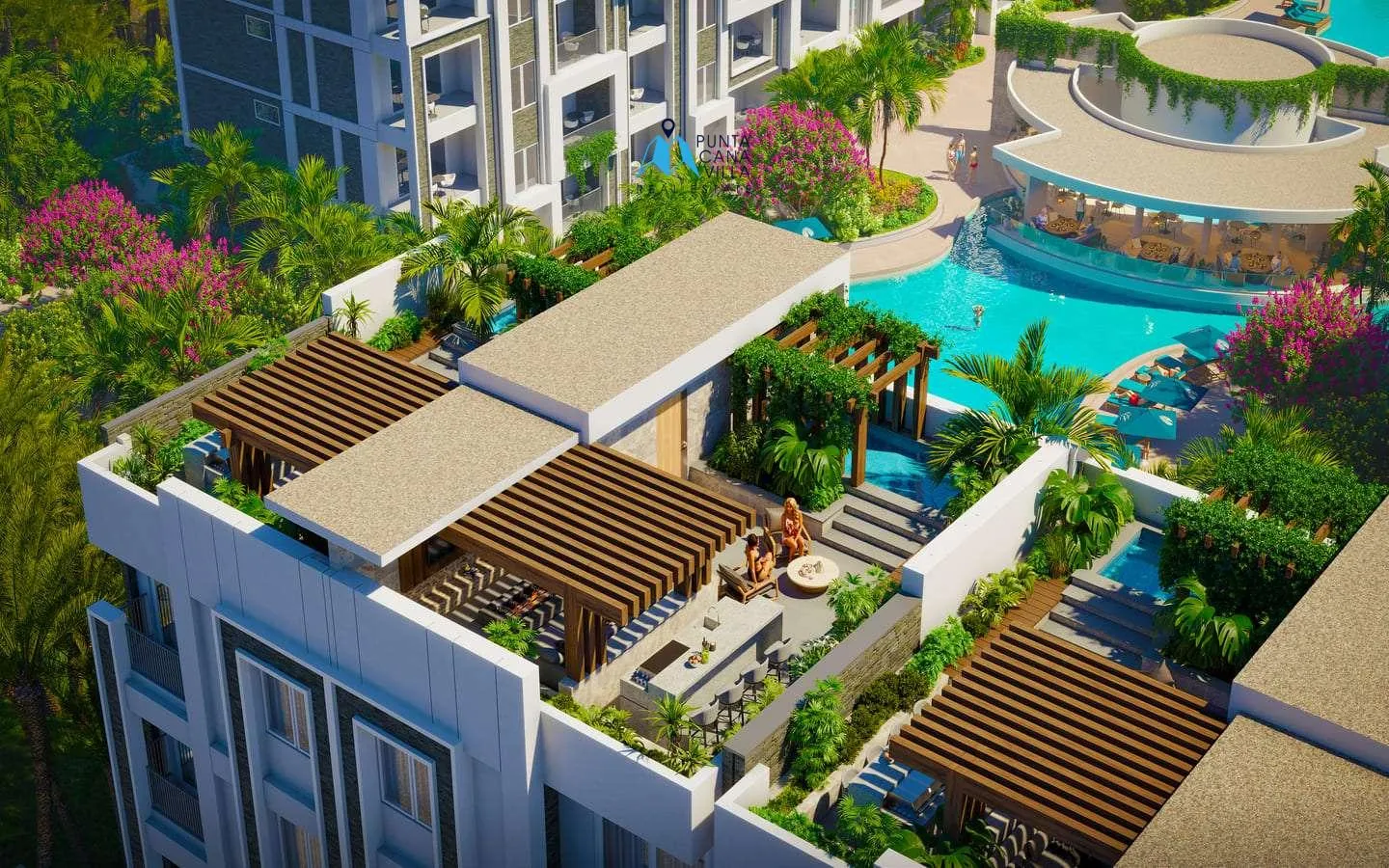 Eden Garden: Apartamento de un dormitorio en venta en Bavaro, Punta Cana