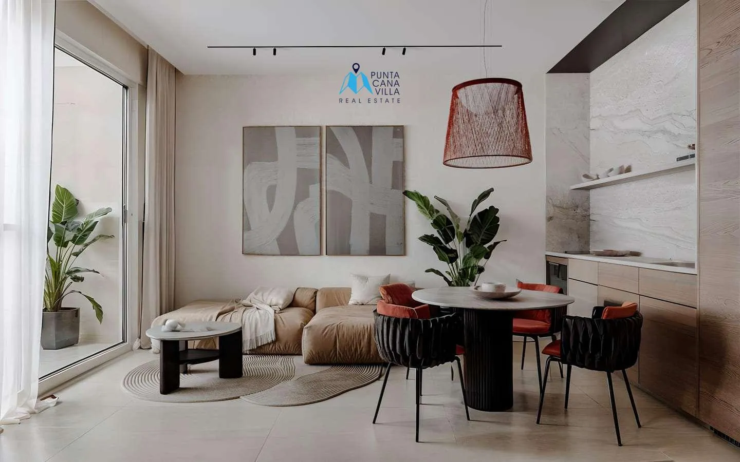 Eden Garden: Apartamento de un dormitorio en venta en Bavaro, Punta Cana