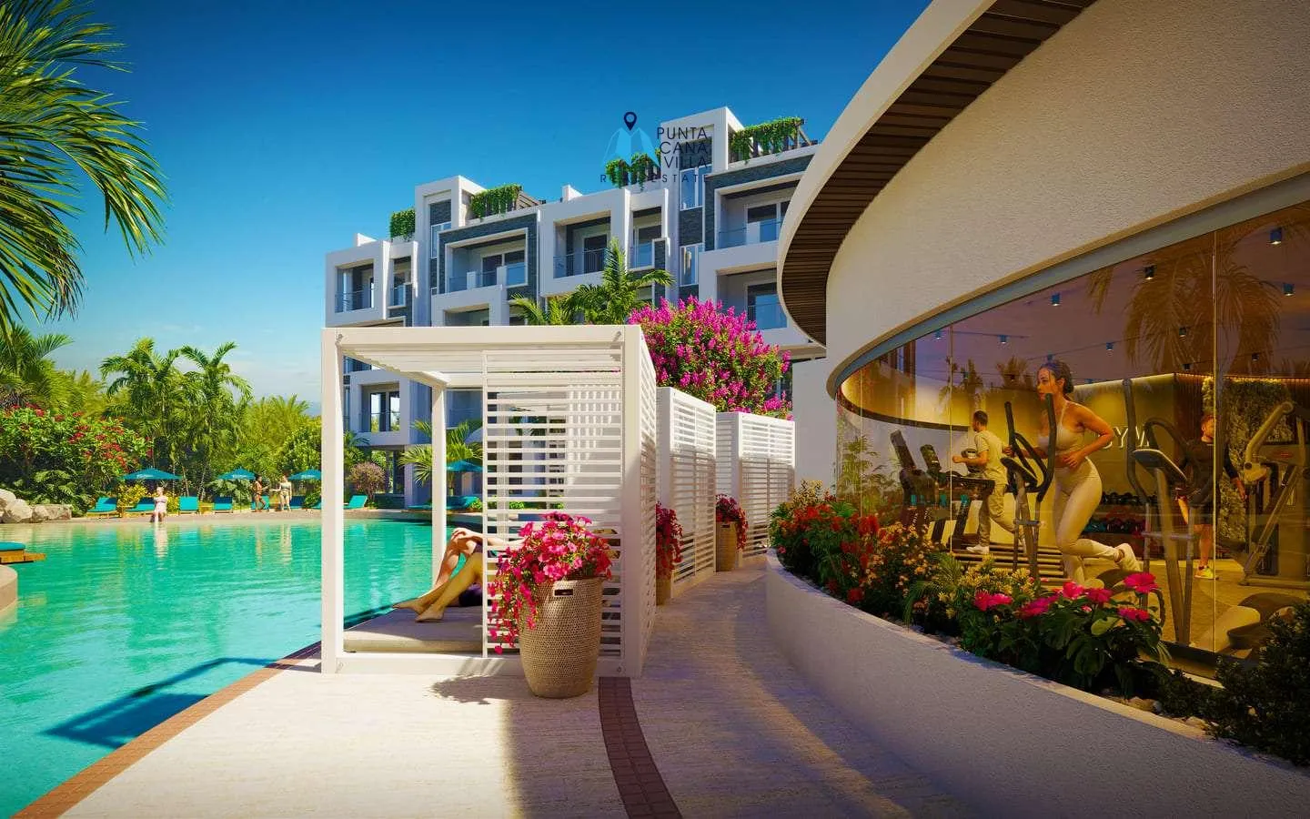 Eden Garden: Apartamento de un dormitorio en venta en Bavaro, Punta Cana