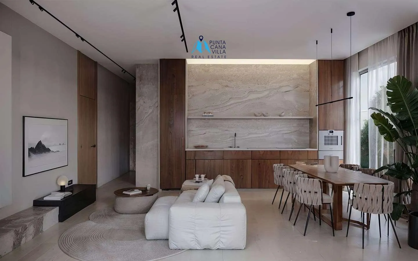Jardín del Edén: Apartamento de tres habitaciones en venta en Bávaro, Punta Cana