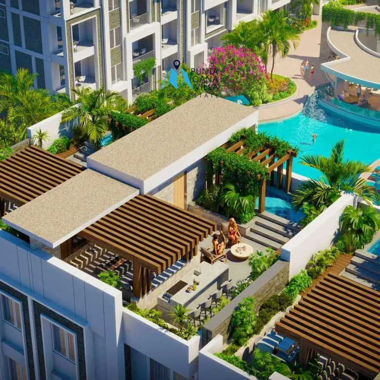 Eden Garden Three Bedroom Condo For Sale In Bavaro Punta Cana ()