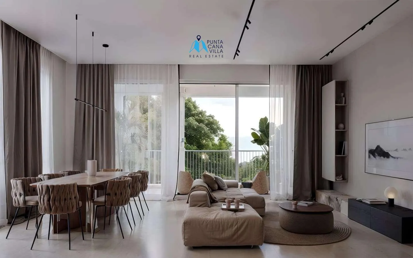 Jardín del Edén: Apartamento de tres habitaciones en venta en Bávaro, Punta Cana