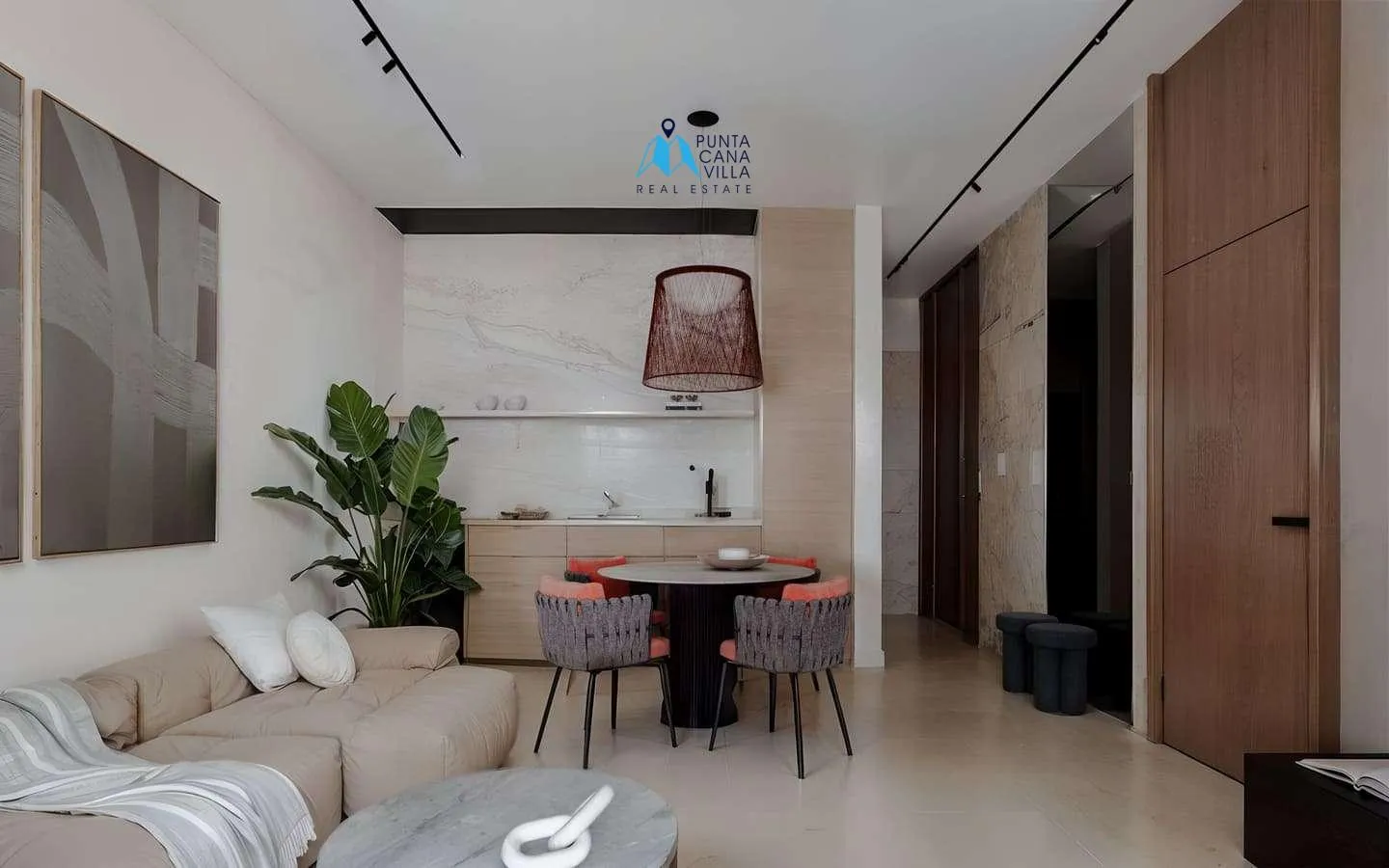 Jardín del Edén: Apartamento de tres habitaciones en venta en Bávaro, Punta Cana