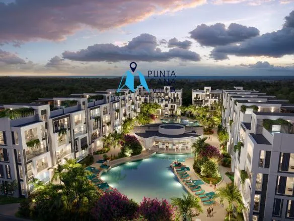 Eden Garden Two Bedroom Condo For Sale In Babaro Punta Cana ()