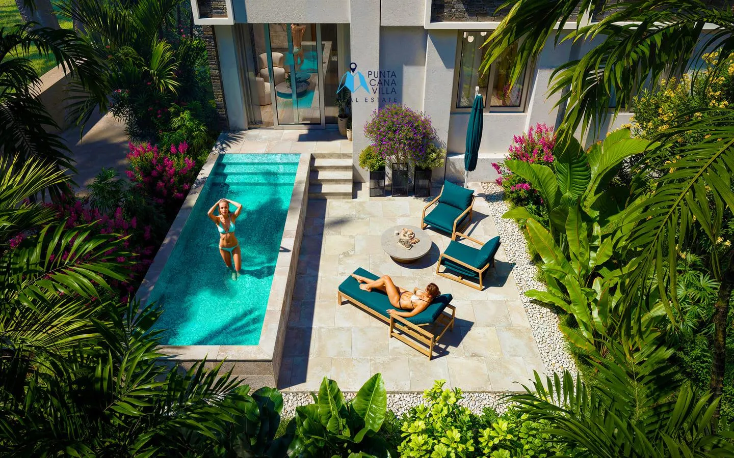 Jardín del Edén: Apartamento de dos habitaciones en venta en Bávaro, Punta Cana