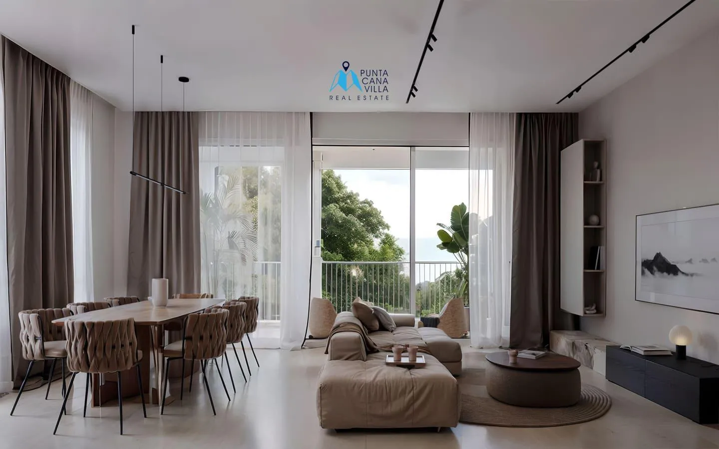 Jardín del Edén: Apartamento de dos habitaciones en venta en Bávaro, Punta Cana