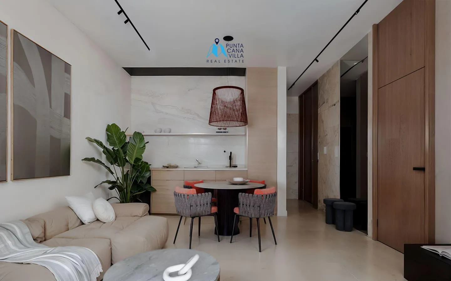 Jardín del Edén: Apartamento de dos habitaciones en venta en Bávaro, Punta Cana