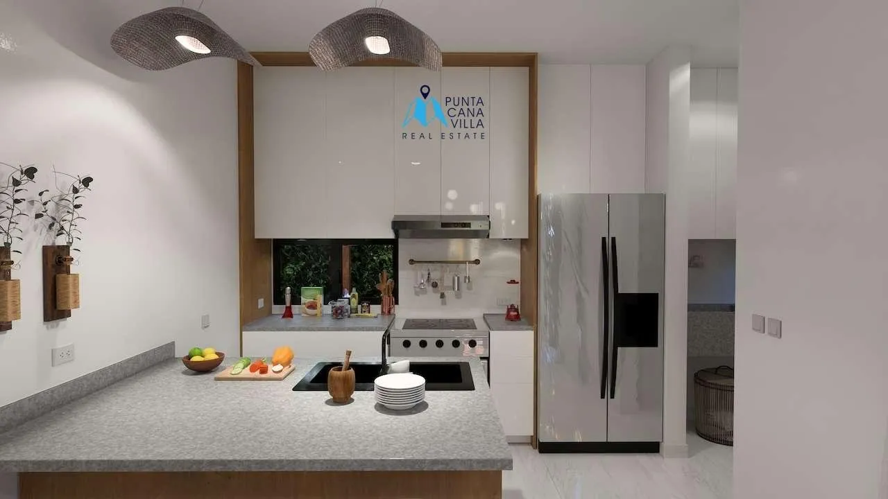 Maison Sole Mio : Maison abordable de 2 chambres à coucher à vendre à Macao Beach, Punta Cana
