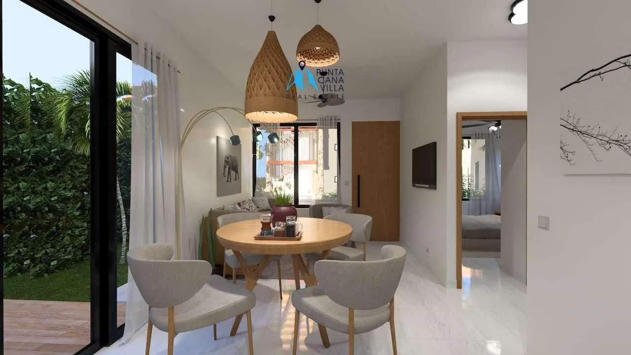 Maison Sole Mio : Maison abordable de 2 chambres à coucher à vendre à Macao Beach, Punta Cana