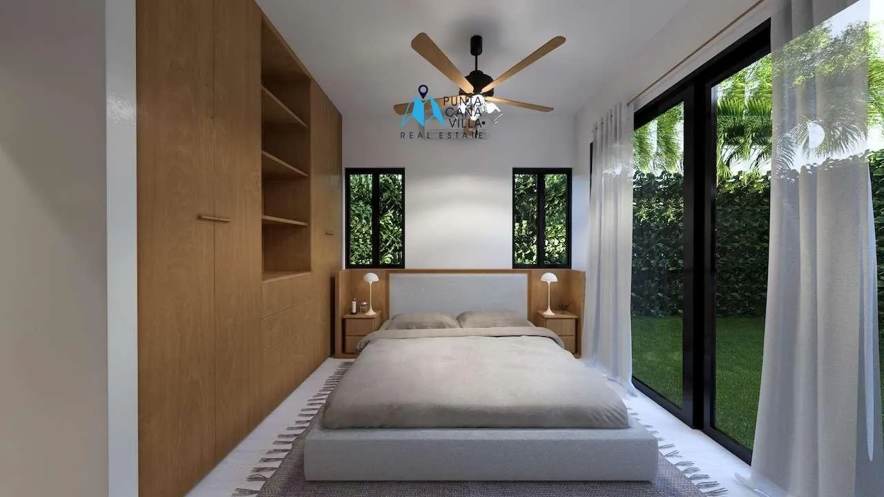 Maison Sole Mio : Maison abordable de 2 chambres à coucher à vendre à Macao Beach, Punta Cana