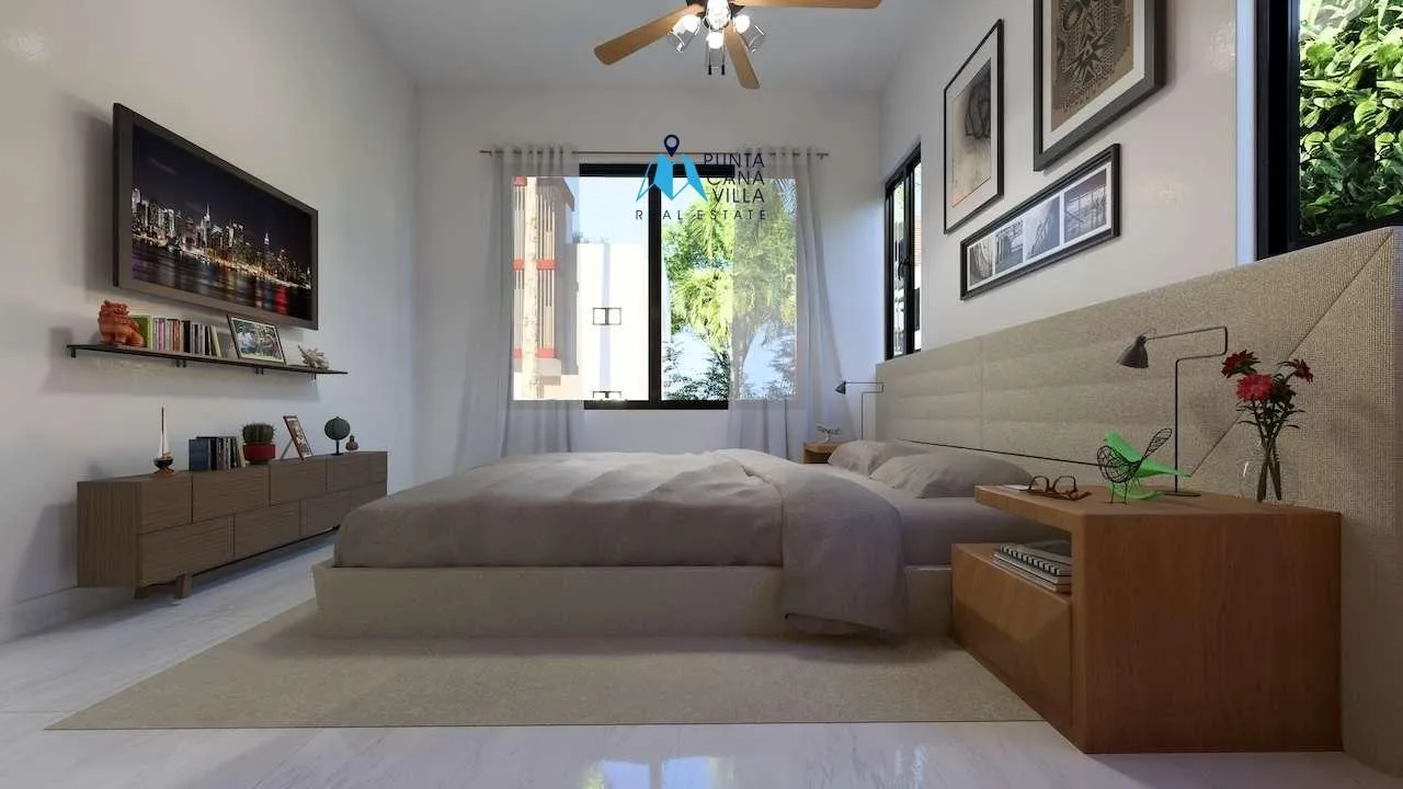 Maison Sole Mio : Maison abordable de 2 chambres à coucher à vendre à Macao Beach, Punta Cana