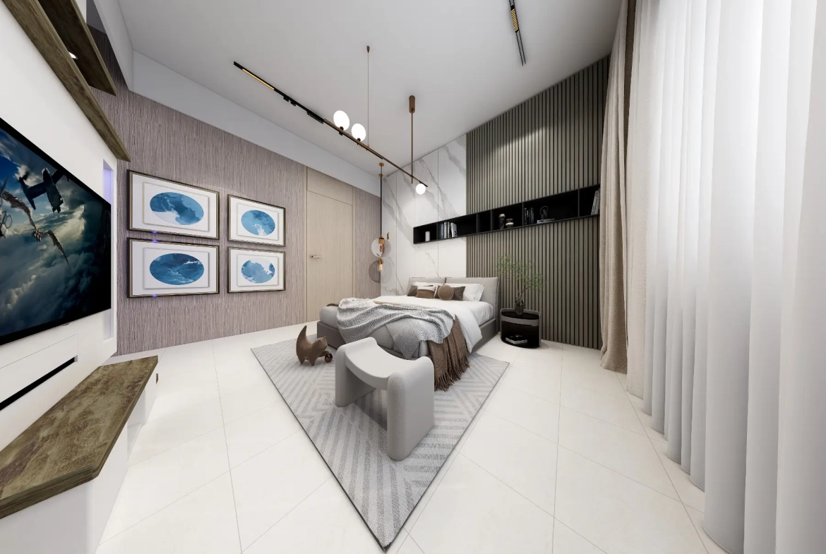 Se Vende Penthouse de Lujo de Dos Dormitorios en Maiya Hermosa en Los Corales, Punta Cana con Ascensores