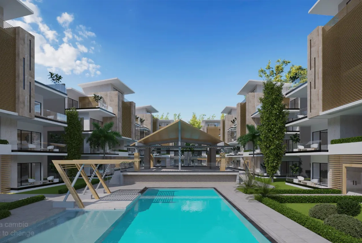 Se Vende Penthouse de Lujo de Dos Dormitorios en Maiya Hermosa en Los Corales, Punta Cana con Ascensores