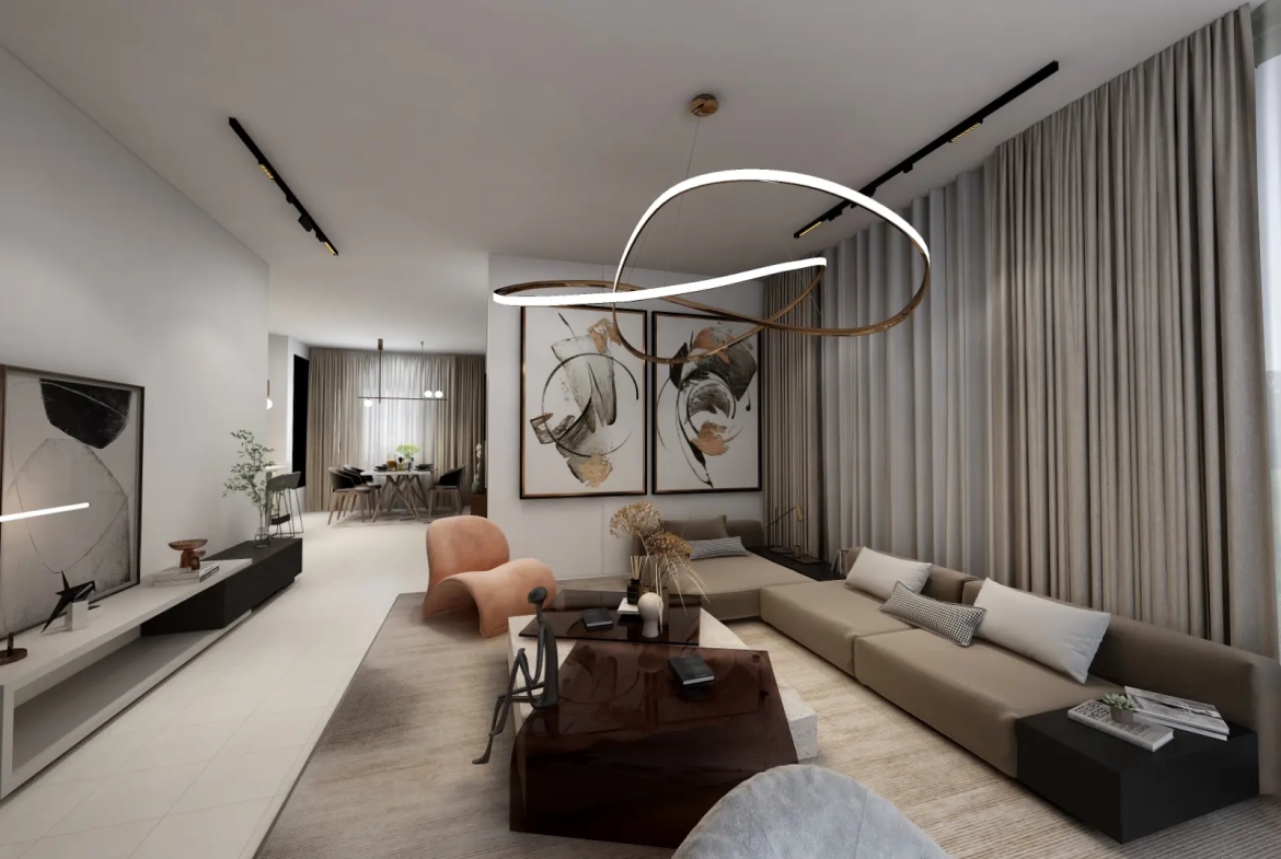 Maiya Hermosa: Apartamento de una habitación en venta en Los Corales, Punta Cana con zonas verdes