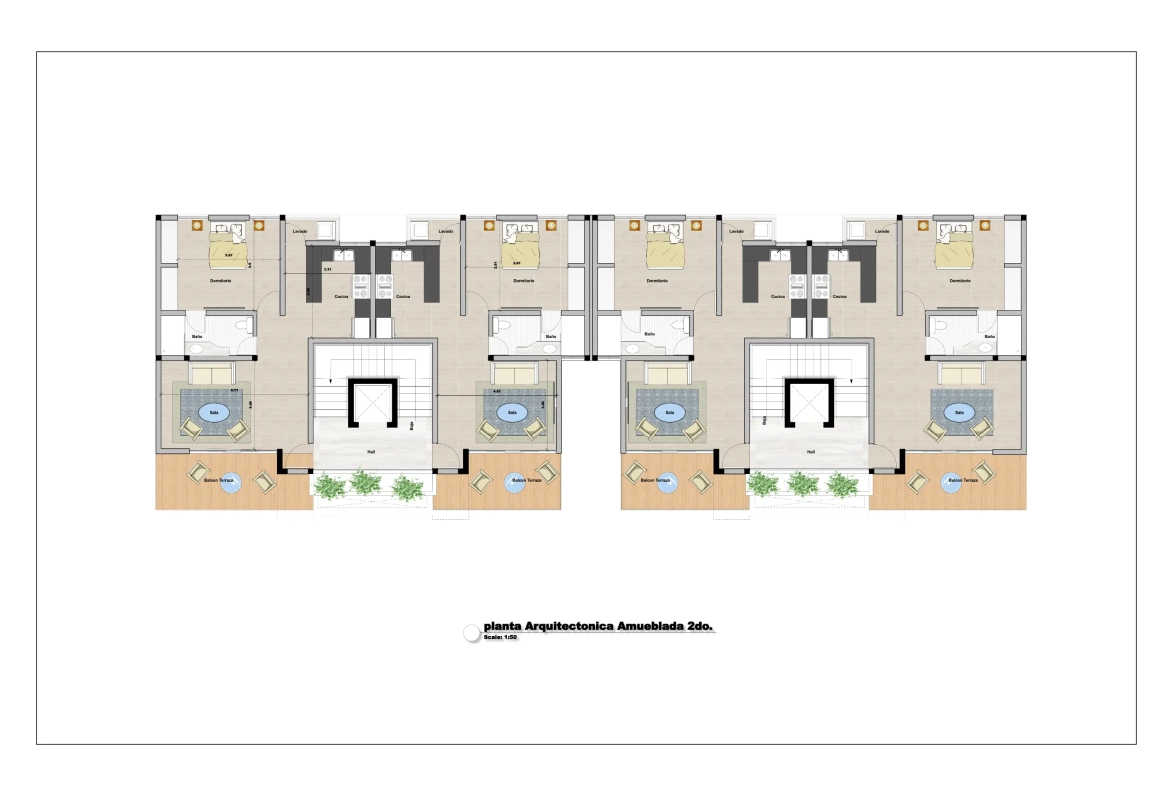Maiya Hermosa: Apartamento de una habitación en venta en Los Corales, Punta Cana con zonas verdes