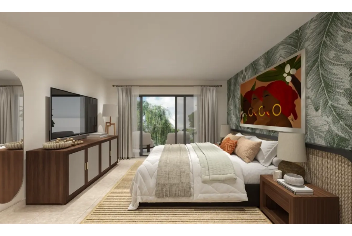 Maple Beach and Suites II : Condo d’une chambre à coucher à vendre à El Cortecito, Bavaro- Punta Cana