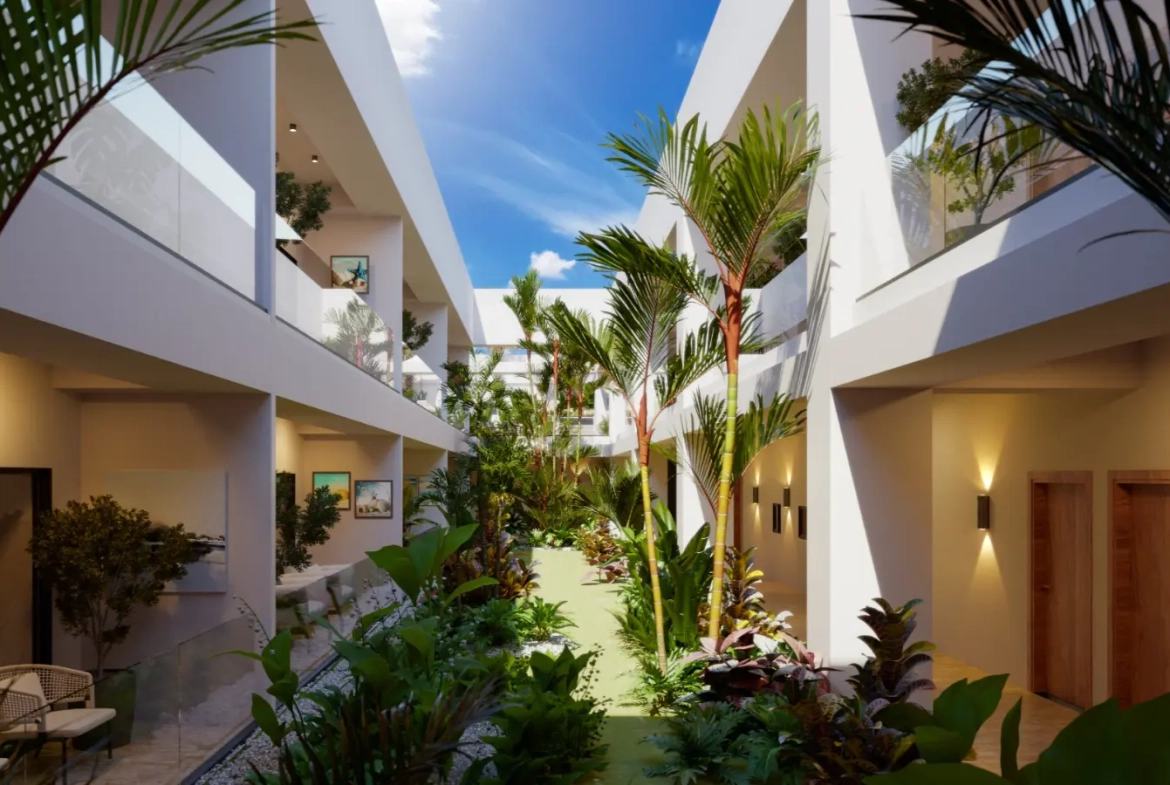 Maple Beach and Suites II : Condo d’une chambre à coucher à vendre à El Cortecito, Bavaro- Punta Cana