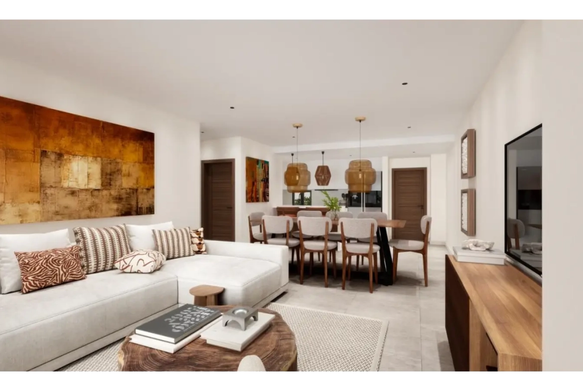 Maple Beach and Suites II : Condo d’une chambre à coucher à vendre à El Cortecito, Bavaro- Punta Cana