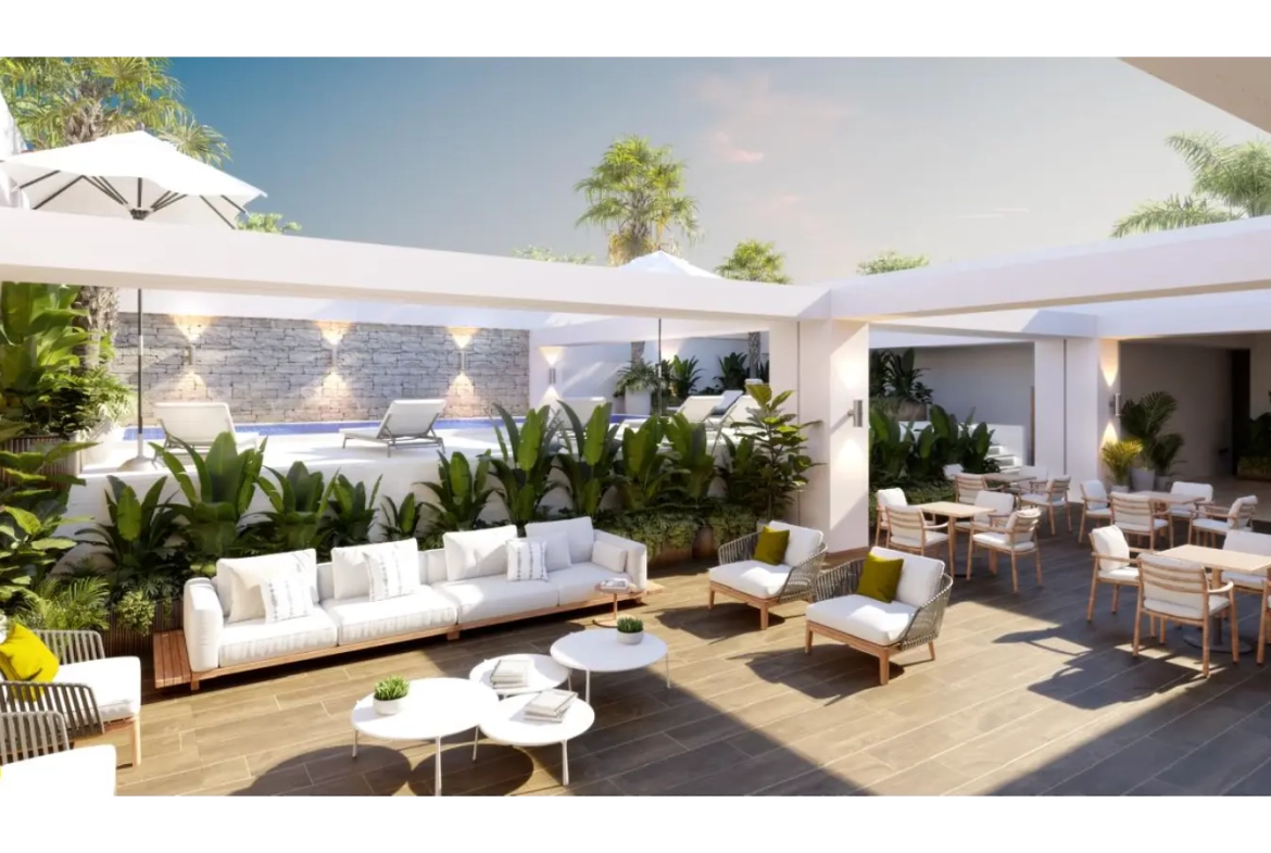 Maple Beach and Suites II : Condo d’une chambre à coucher à vendre à El Cortecito, Bavaro- Punta Cana