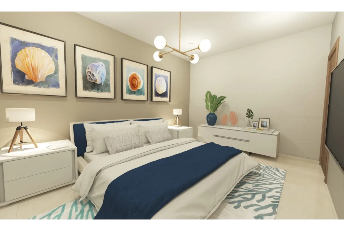 Maple Beach and Suites II: Apartamento de dos dormitorios en venta en Bavaro, Punta Cana