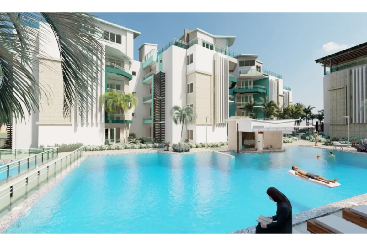 Maple Beach and Suites II: Apartamento de dos dormitorios en venta en Bavaro, Punta Cana
