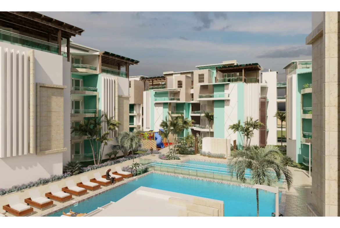 Maple Beach and Suites II: Apartamento de dos dormitorios en venta en Bavaro, Punta Cana