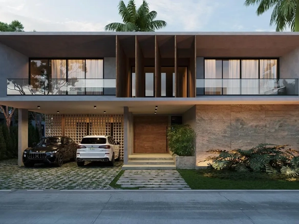 ID , Leucaena Villa de cinco habitaciones en venta en Punta Cana Village, República Dominicana ()