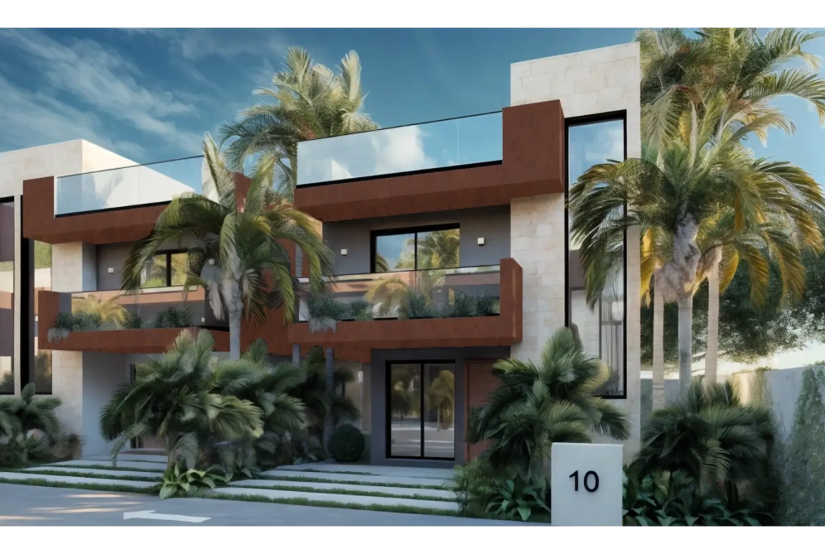 Vista Valparaiso: Casa de Tres Dormitorios en Venta en Punta Cana, Vista Cana con Playa Artificial