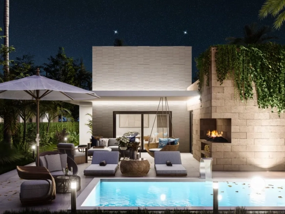 Baliza Residences 3 Bedroom Villa for sale in White Sands Punta Cana with private pool and garden