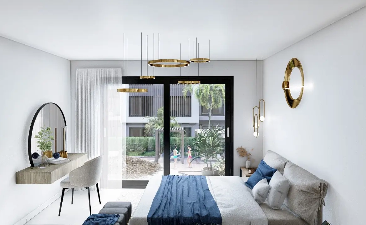Baliza Residences: Casa de tres dormitorios en venta en White Sands Golf and Beach Resort, Punta Cana con terraza privada